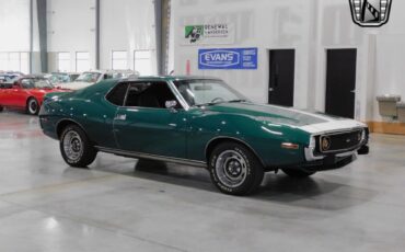 AMC-Javelin-Coupe-1974-Green-Black-113934-5