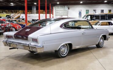 AMC-Marlin-Coupe-1966-Silver-Tan-93971-7