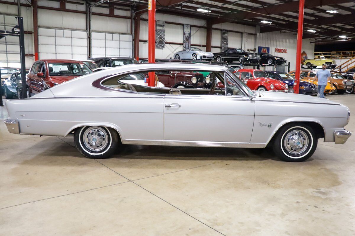 AMC-Marlin-Coupe-1966-Silver-Tan-93971-9