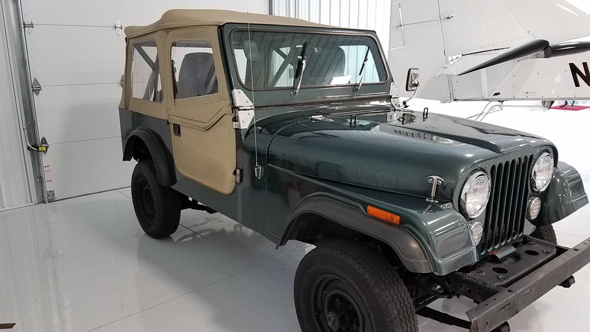 Amc-Jeep-cj7-1986-green-292900-13