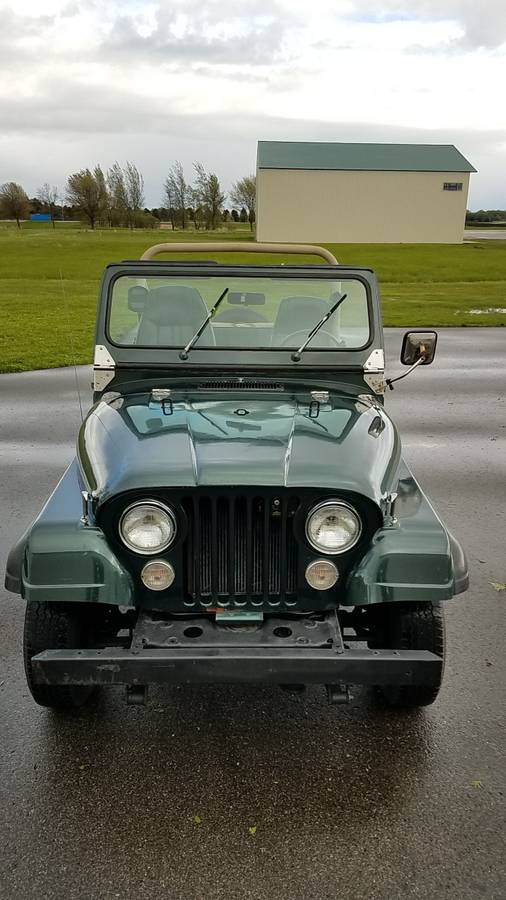 Amc-Jeep-cj7-1986-green-292900-3