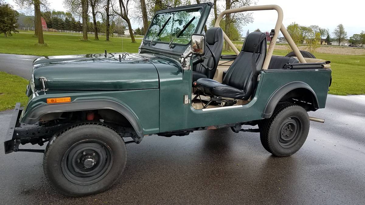 Amc-Jeep-cj7-1986-green-292900-5