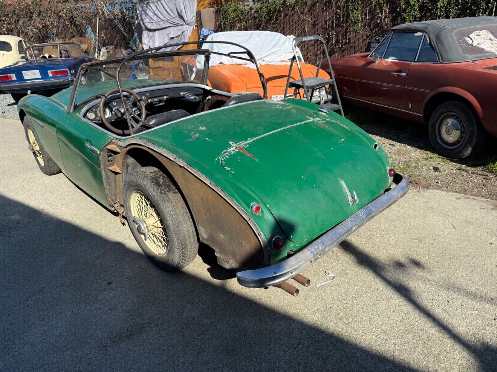 Austin-Healey-100-6-Cabriolet-1959-Green-Black-2102-5