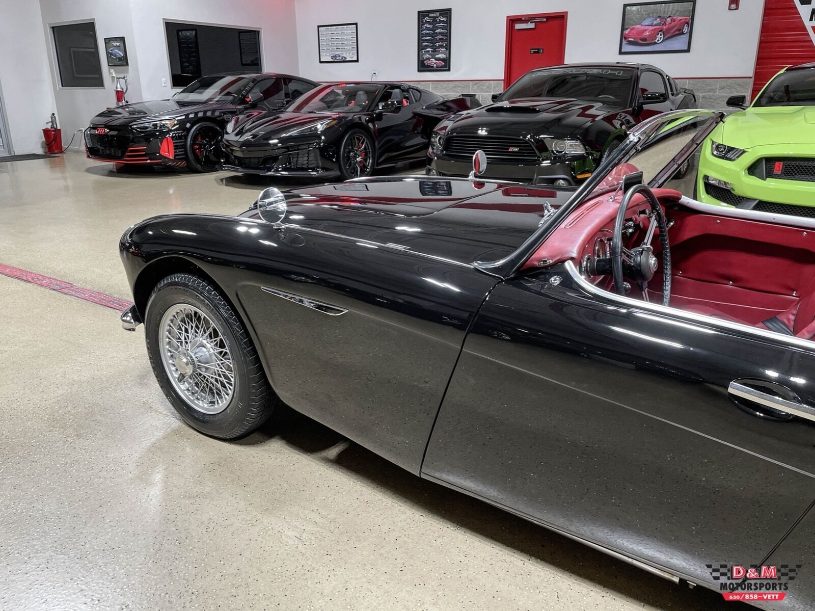 Austin-Healey-3000-Cabriolet-1960-Black-Red-104685-32