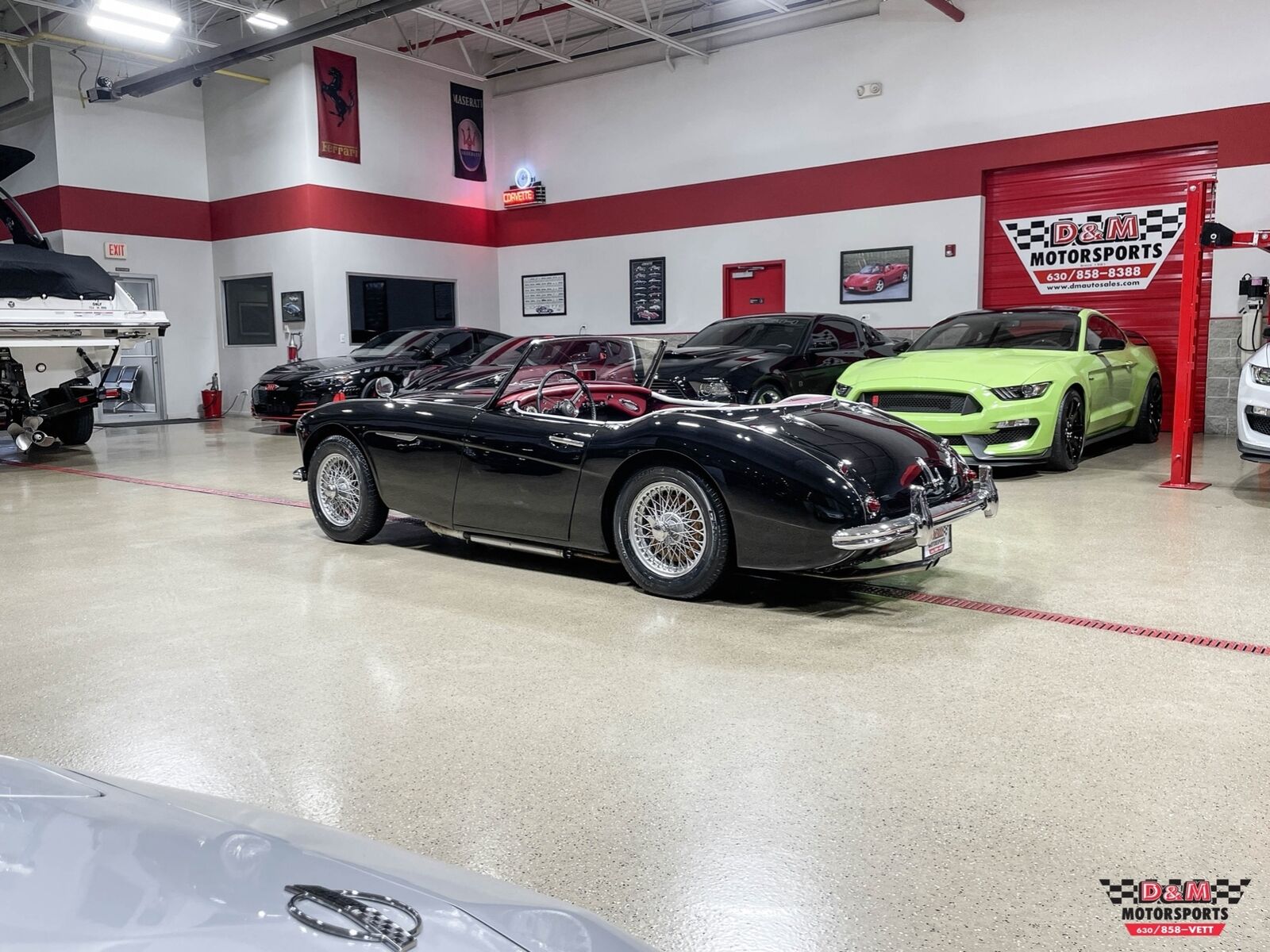 Austin-Healey-3000-Cabriolet-1960-Black-Red-104685-34