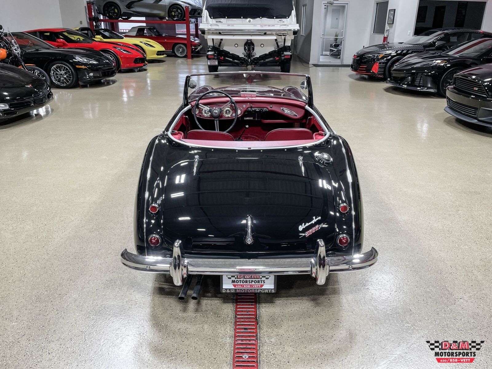 Austin-Healey-3000-Cabriolet-1960-Black-Red-104685-39