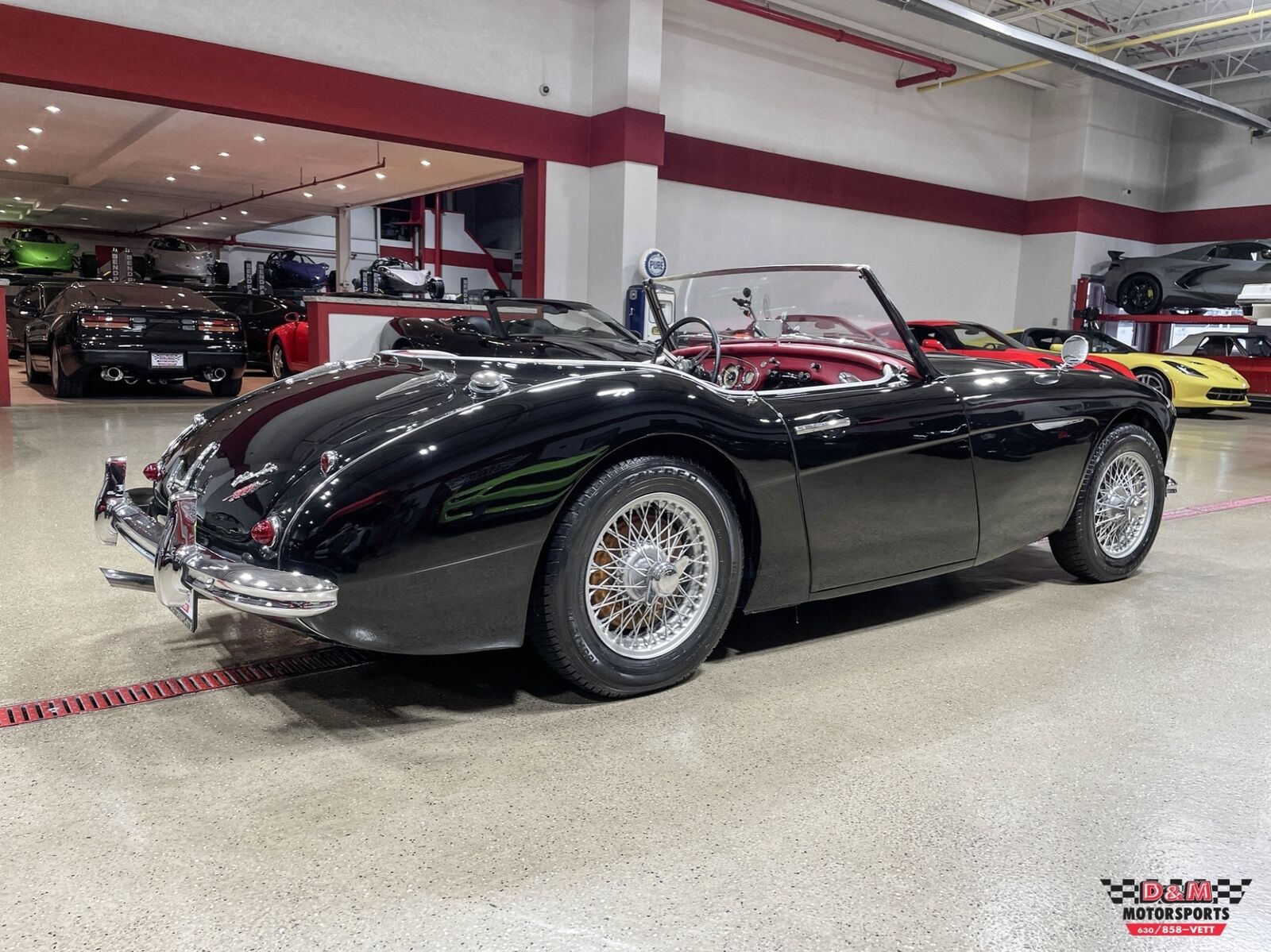 Austin-Healey-3000-Cabriolet-1960-Black-Red-104685-4