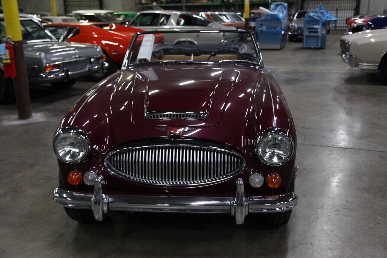 Austin-Healey-3000-Cabriolet-1965-Burgundy-Tan-37749-15