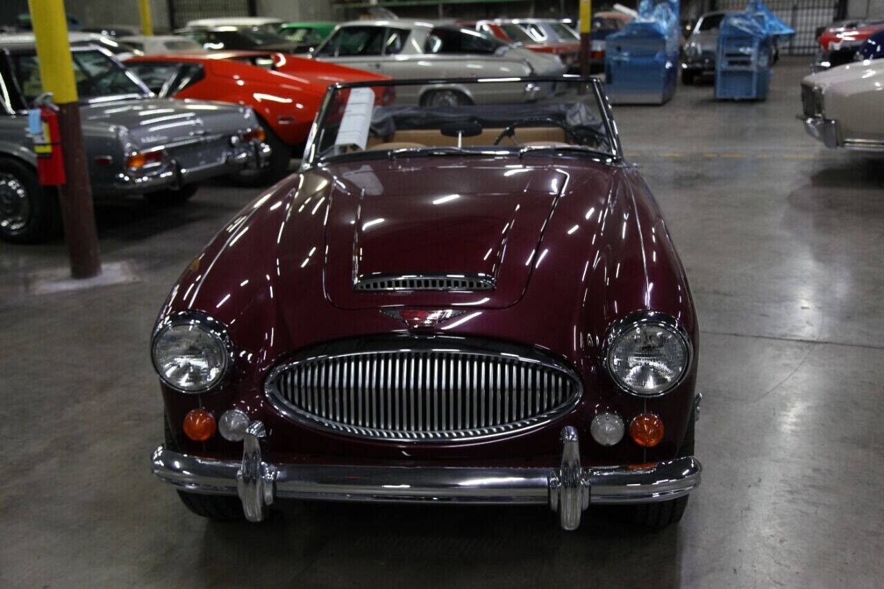 Austin-Healey-3000-Cabriolet-1965-Burgundy-Tan-37749-16