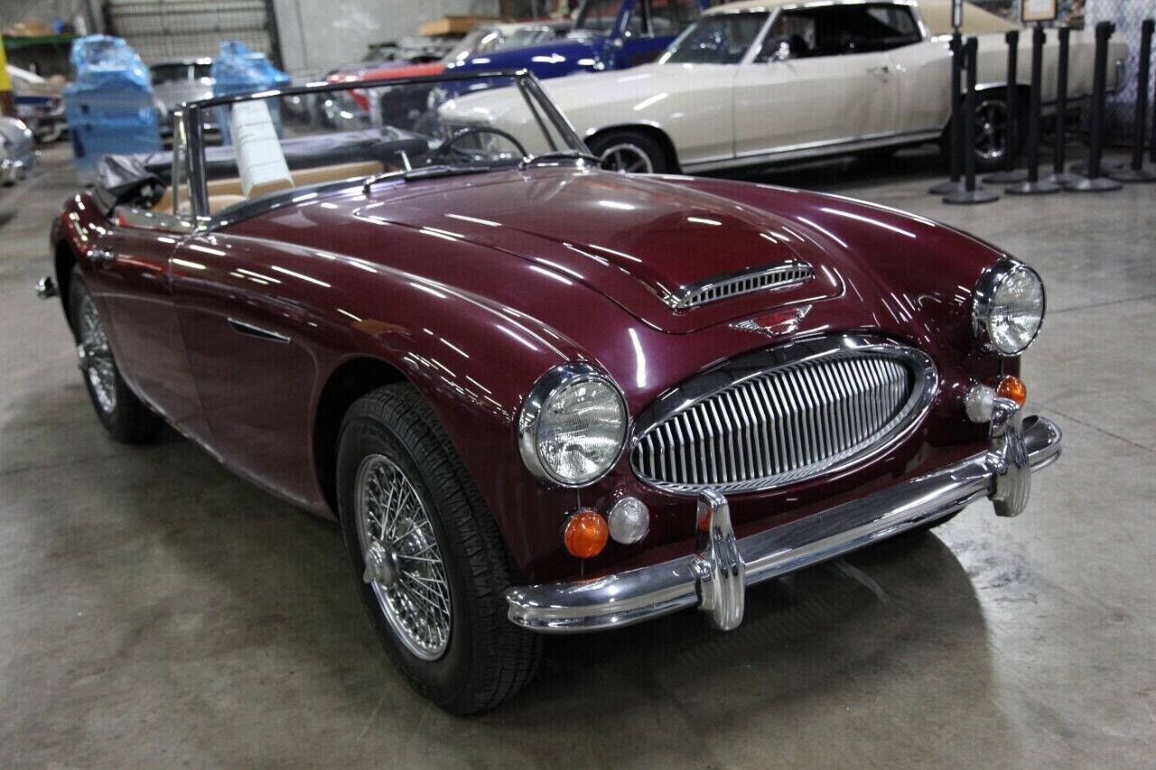 Austin-Healey-3000-Cabriolet-1965-Burgundy-Tan-37749-17