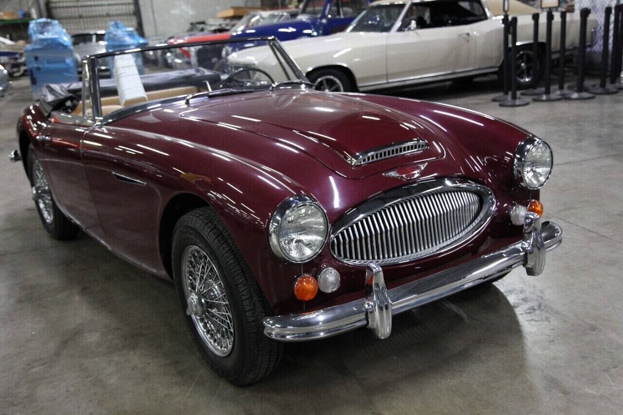 Austin-Healey-3000-Cabriolet-1965-Burgundy-Tan-37749-18