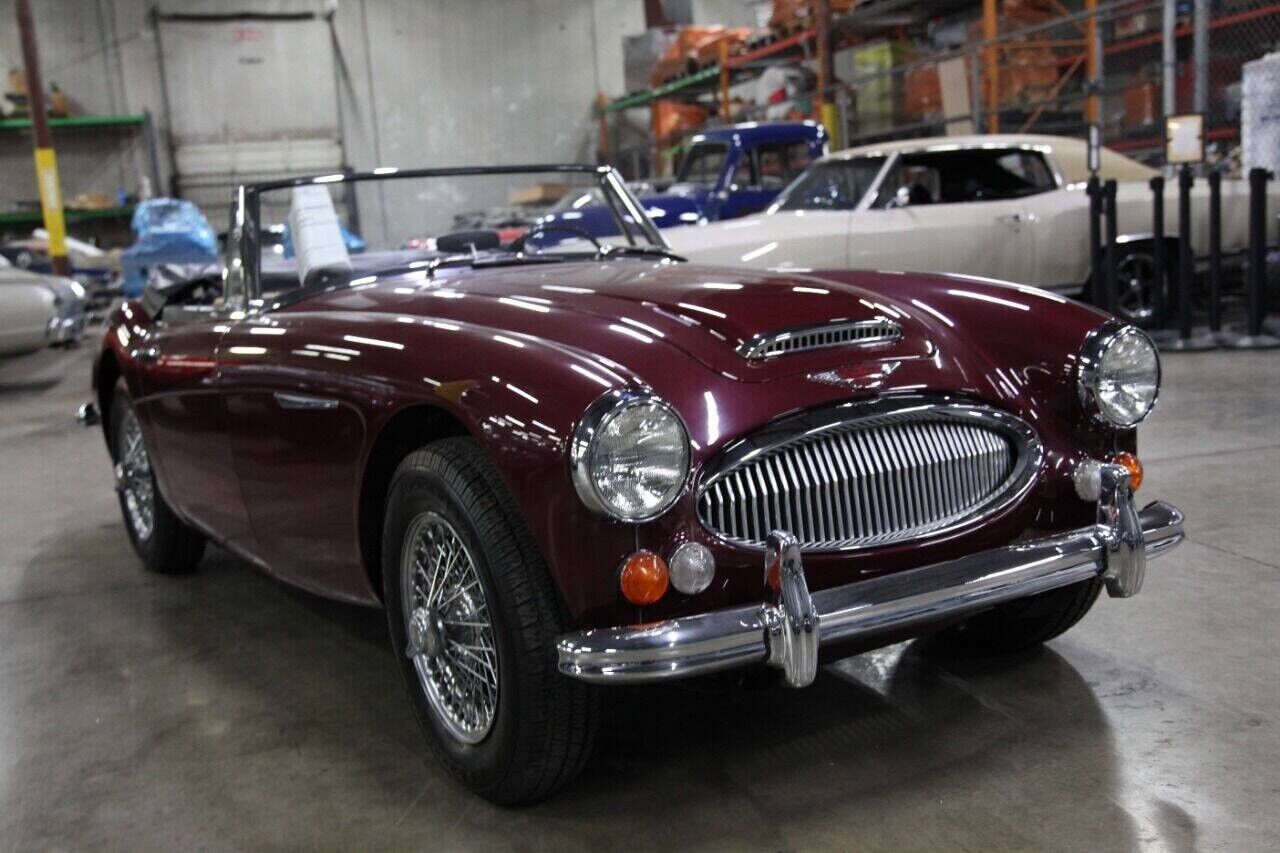 Austin-Healey-3000-Cabriolet-1965-Burgundy-Tan-37749-22