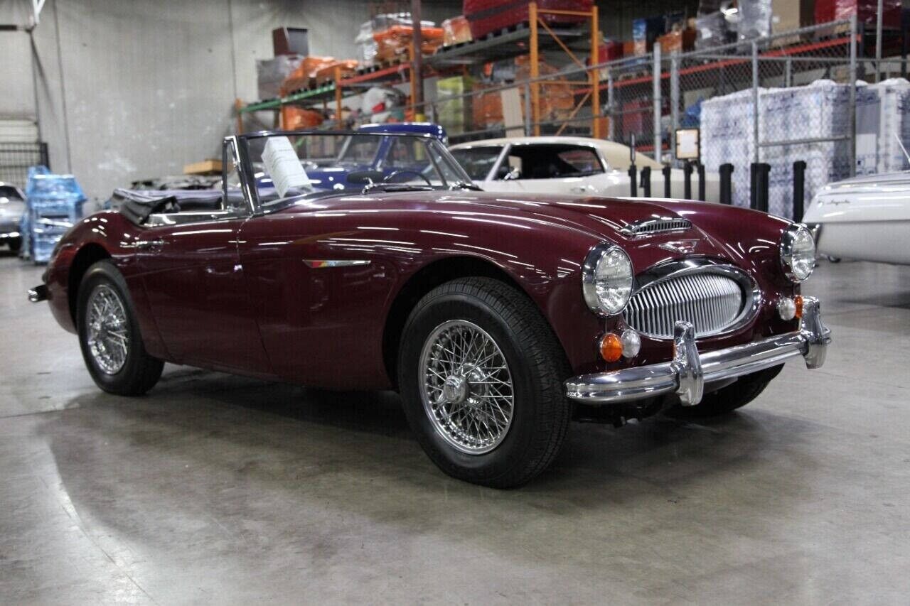 Austin-Healey-3000-Cabriolet-1965-Burgundy-Tan-37749-23