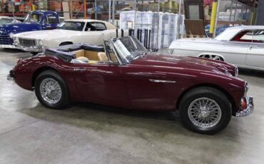 Austin-Healey-3000-Cabriolet-1965-Burgundy-Tan-37749-27