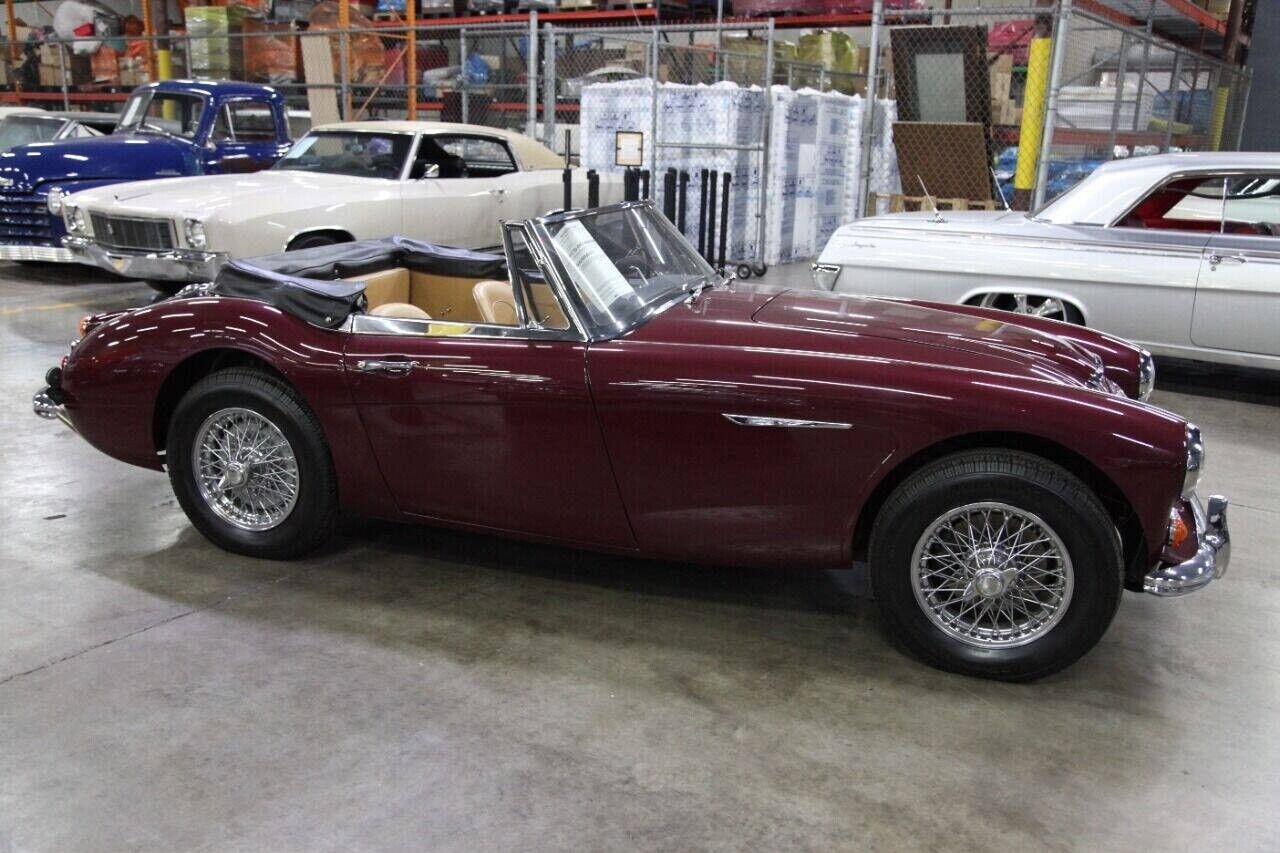 Austin-Healey-3000-Cabriolet-1965-Burgundy-Tan-37749-27