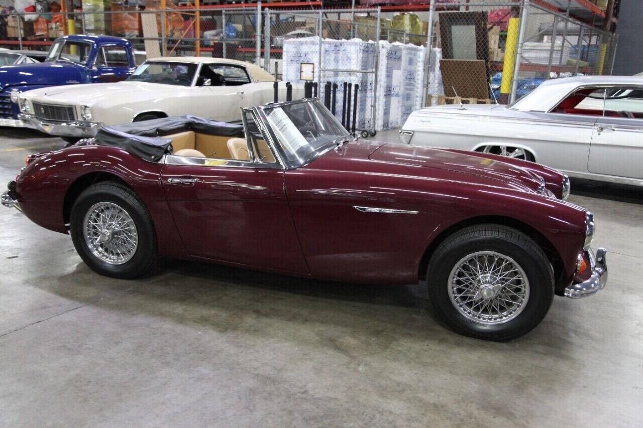 Austin-Healey-3000-Cabriolet-1965-Burgundy-Tan-37749-28