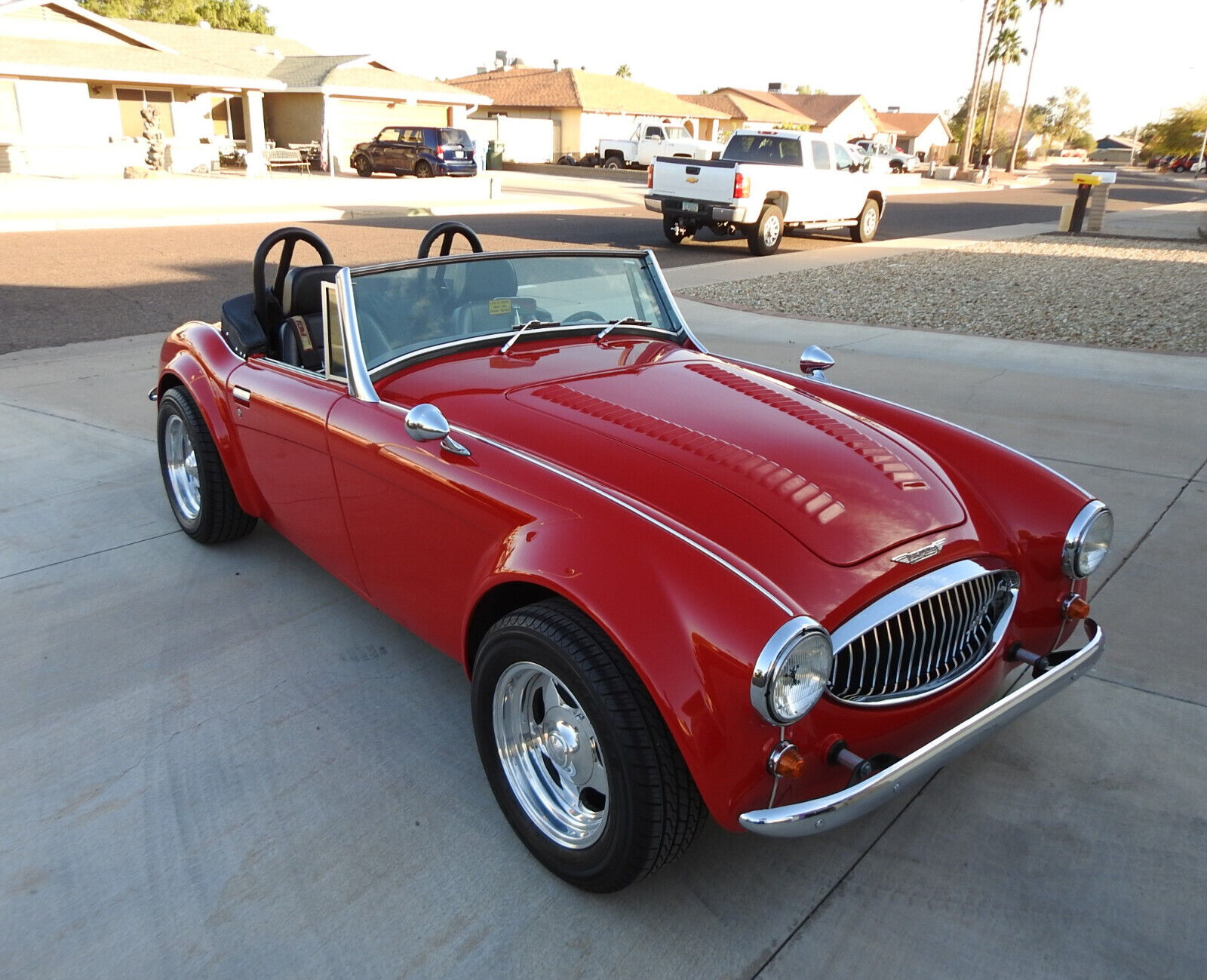 Austin-Healey-5000-Classic-Roadster-Cabriolet-1993-Red-Black-43211-2