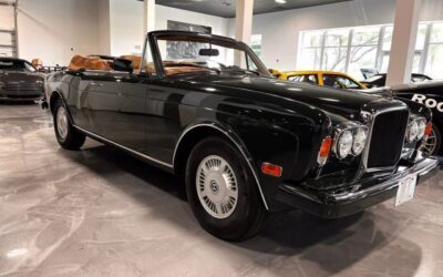 Bentley Continental Cabriolet 1993 à vendre