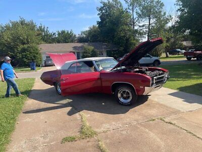 Buick-GS400-Cabriolet-1969-Burgundy-White-94951-1