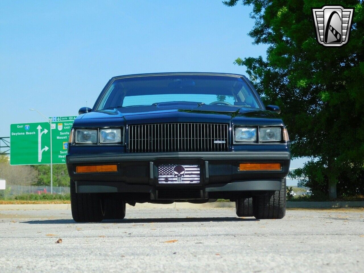 Buick-Regal-1987-Black-Gray-140045-10