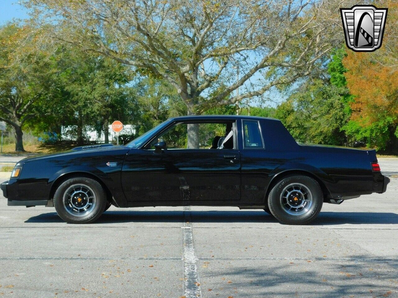 Buick-Regal-1987-Black-Gray-140045-11