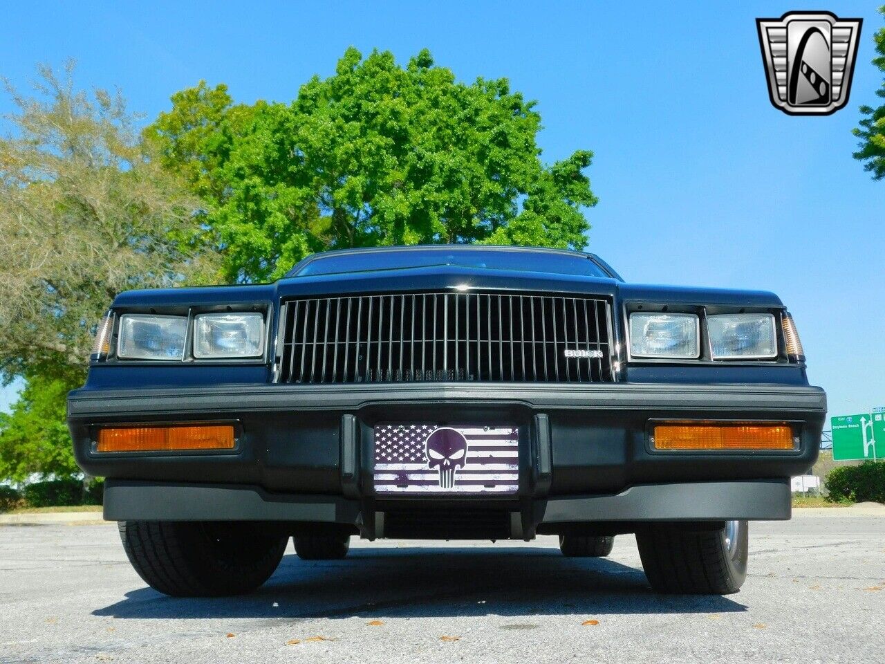 Buick-Regal-1987-Black-Gray-140045-8