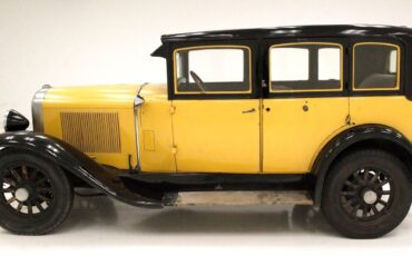 Buick-Series-116-Berline-1929-Yellow-Tan-140645-1