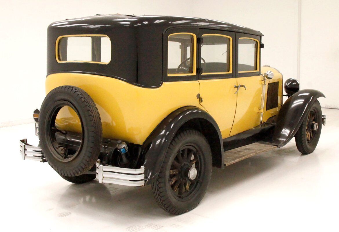 Buick-Series-116-Berline-1929-Yellow-Tan-140645-4