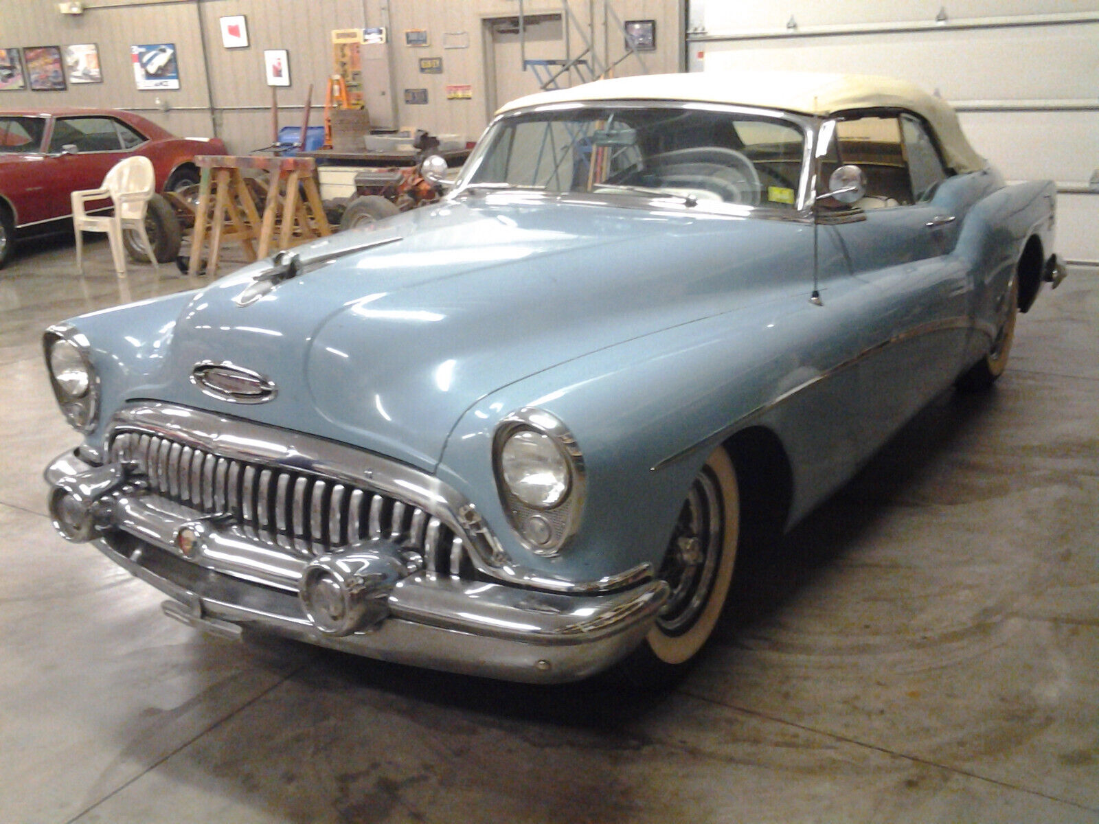 Buick-Skylark-Cabriolet-1953-Blue-98170-5