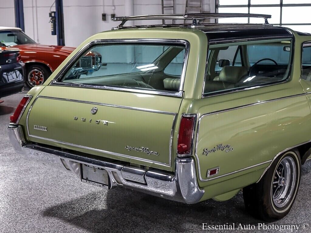 Buick-Sport-Wagon-Break-1969-Green-White-46077-9