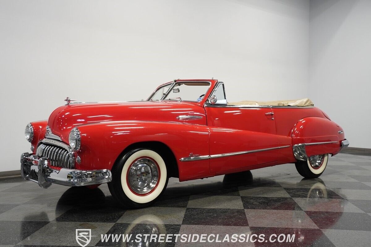 Buick-Super-Cabriolet-1948-Red-Tan-113415-5