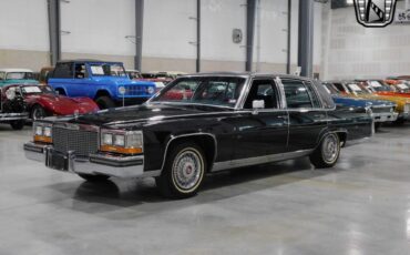 Cadillac-Brougham-Berline-1987-Black-Blue-128754-2