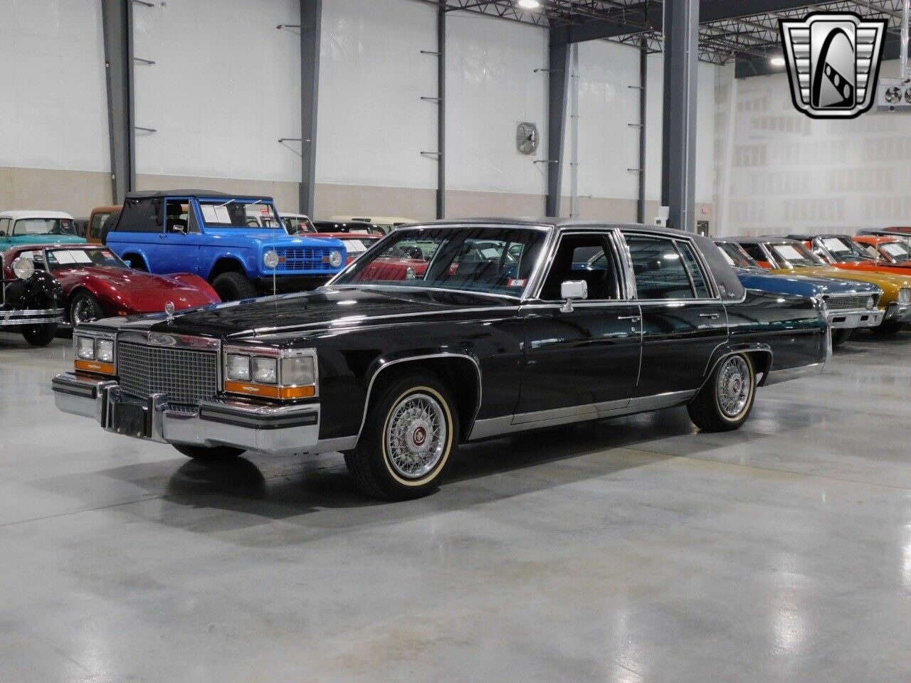 Cadillac-Brougham-Berline-1987-Black-Blue-128754-2