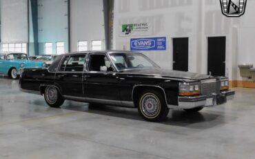 Cadillac-Brougham-Berline-1987-Black-Blue-128754-5