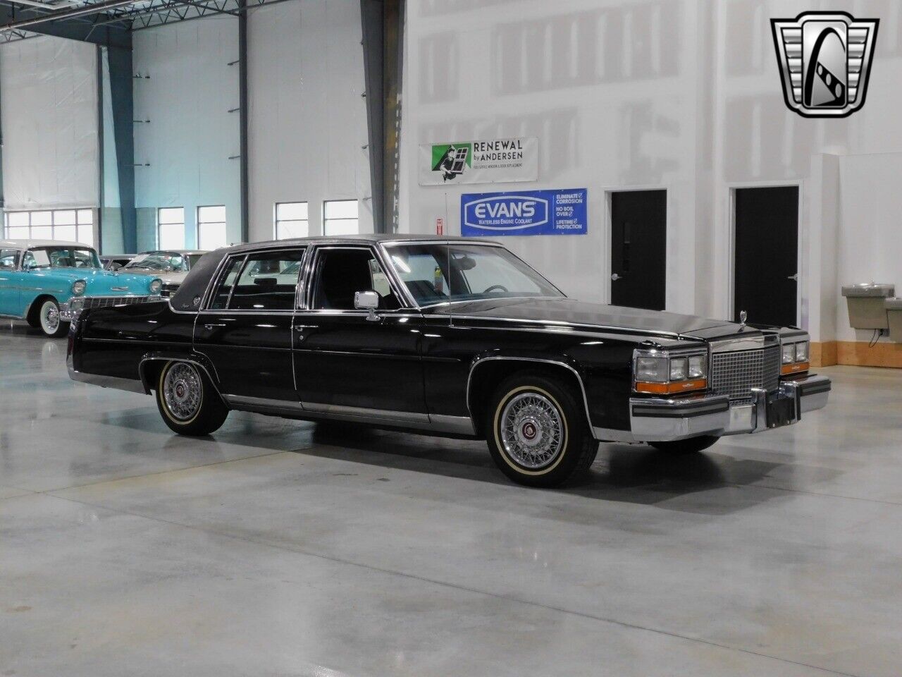 Cadillac-Brougham-Berline-1987-Black-Blue-128754-5