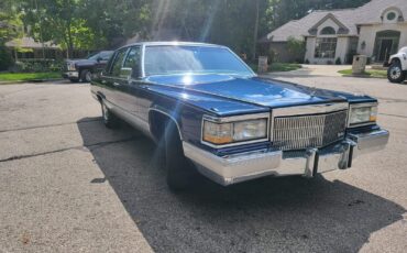 Cadillac-Brougham-Berline-1990-Blue-Blue-82077-1