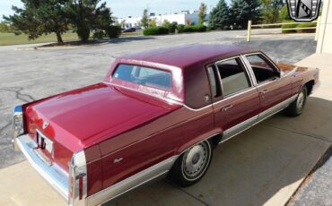 Cadillac-Brougham-Berline-1990-Red-Red-179086-3