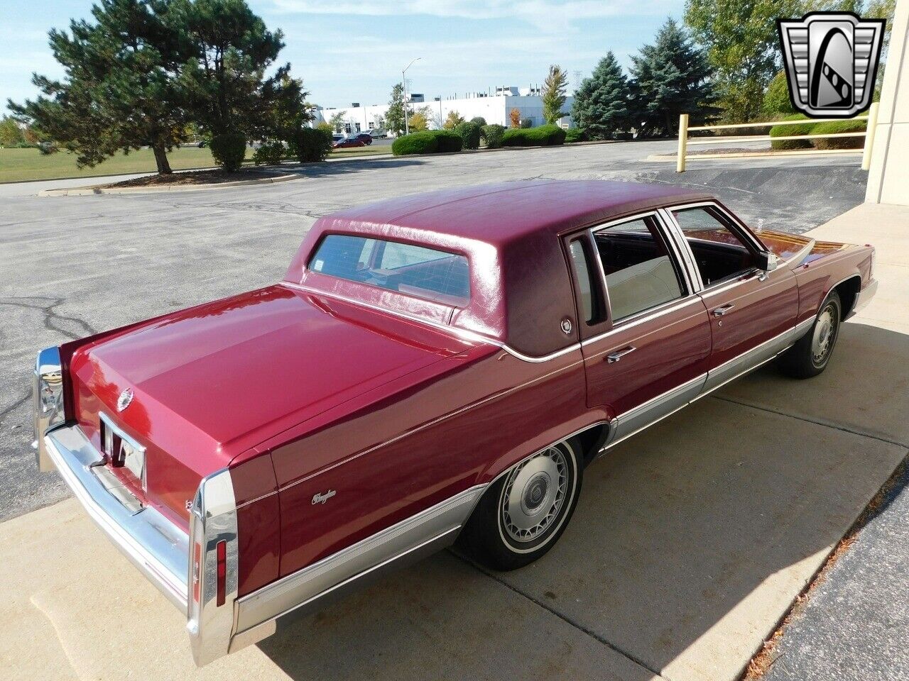 Cadillac-Brougham-Berline-1990-Red-Red-179086-3