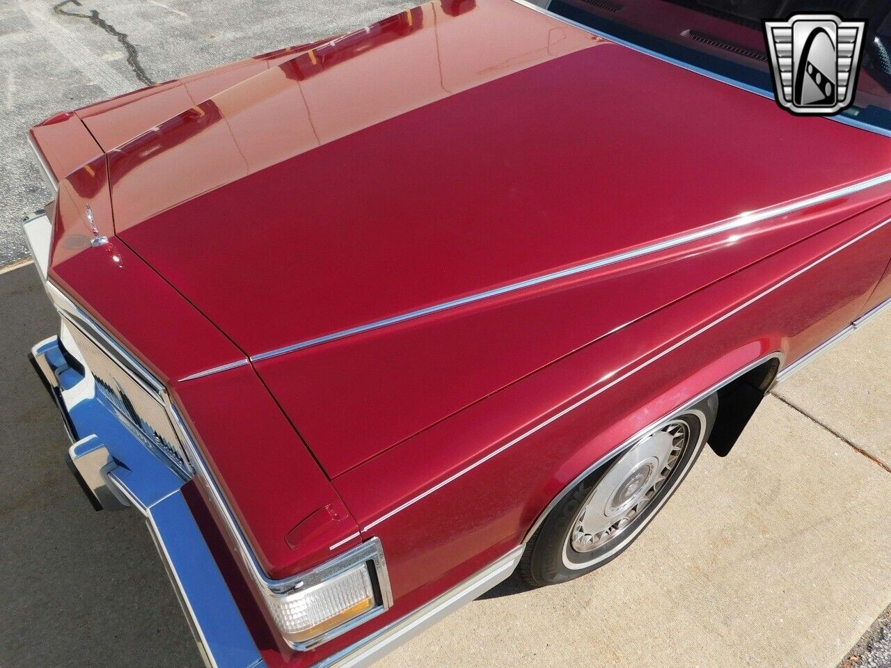 Cadillac-Brougham-Berline-1990-Red-Red-179086-8