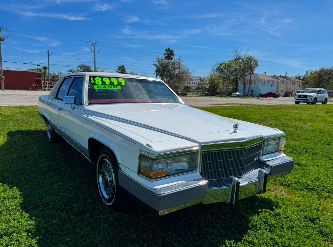 Cadillac-Brougham-Berline-1991-White-Red-206661-6