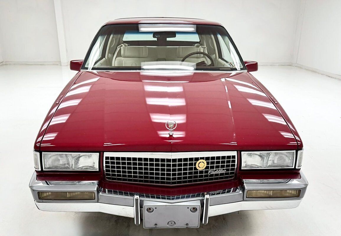 Cadillac-DeVille-1990-Red-White-150530-7