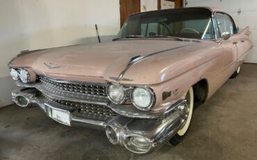 Cadillac-DeVille-Berline-1959-Pink-Pink-49085-1