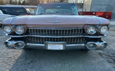 Cadillac-DeVille-Berline-1959-Pink-Pink-49085-8