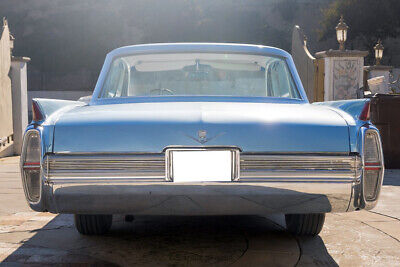 Cadillac-DeVille-Berline-1964-Blue-White-58665-6