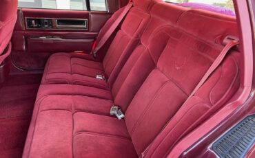 Cadillac-DeVille-Berline-1990-Burgundy-Red-125382-9