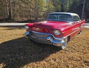 Cadillac-DeVille-Coupe-1956-Red-Gray-1086-1