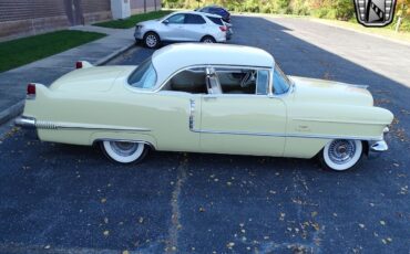 Cadillac-DeVille-Coupe-1956-Yellow-Gold-95811-7