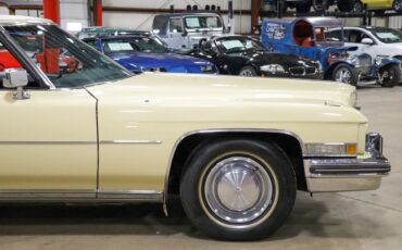 Cadillac-DeVille-Coupe-1973-Yellow-Black-49544-10