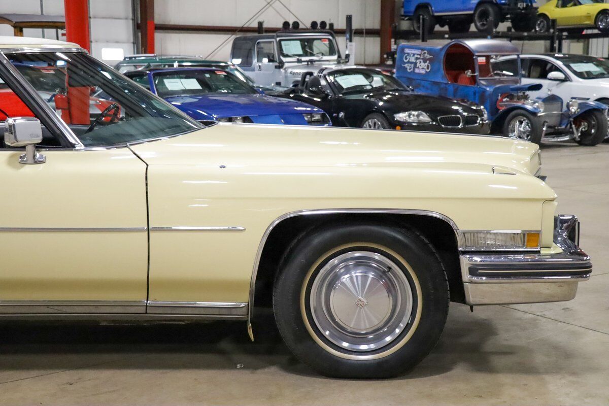 Cadillac-DeVille-Coupe-1973-Yellow-Black-49544-10