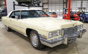 Cadillac-DeVille-Coupe-1973-Yellow-Black-49544-11